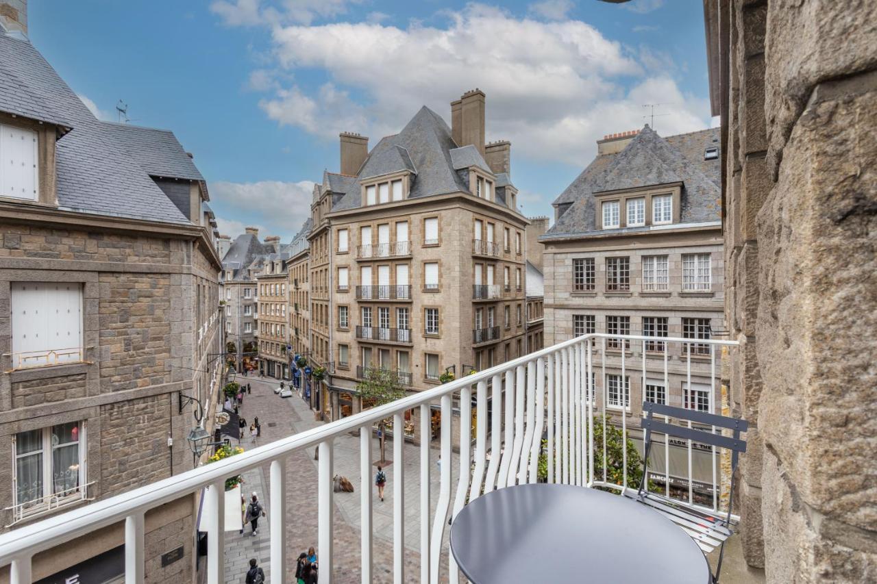 Apartamento L'ILE AUX MOUETTES - en plein Intra-Muros Saint-Malo Exterior foto